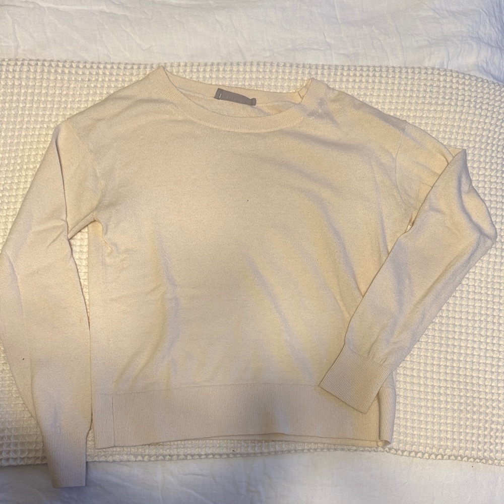 Everlane Off-White Knit Top